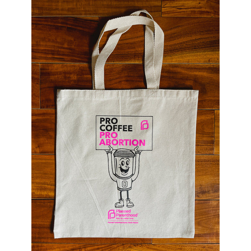 Planned Parenthood x Oddball Coffee Tote Bag
