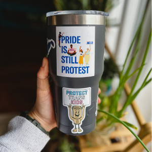 Protect Trans Kid | Pride Sticker | Oddball Coffee